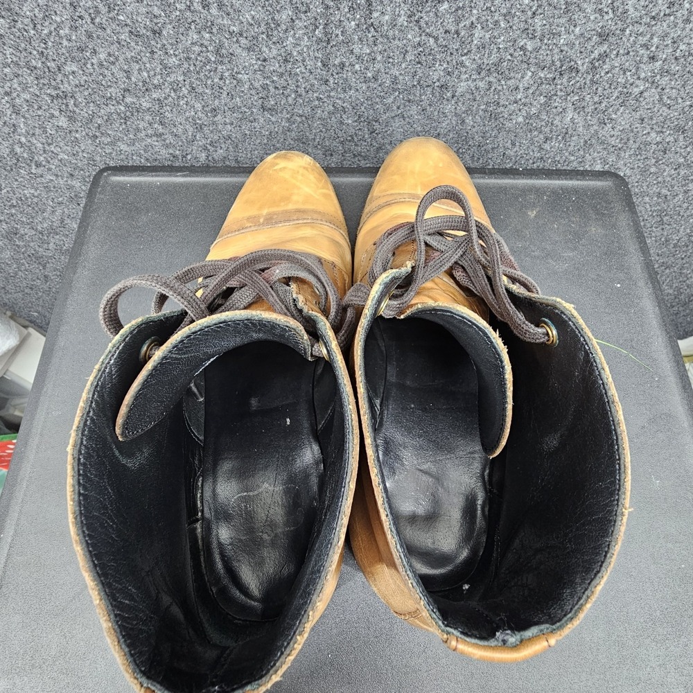 Thursday Boots Cadet Walnut Brown Leather Cap Toe Ankle Boots WLNCAD Men 7.5 - Picture 3 of 14